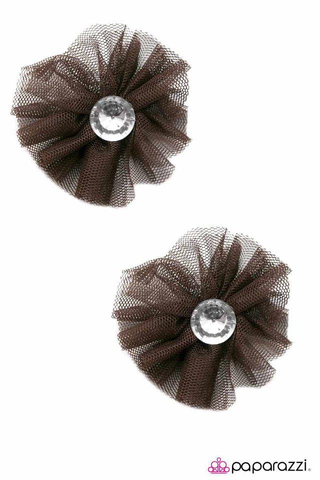 Paparazzi ♥ Yes, Darling - Brown ♥ Hair Clip