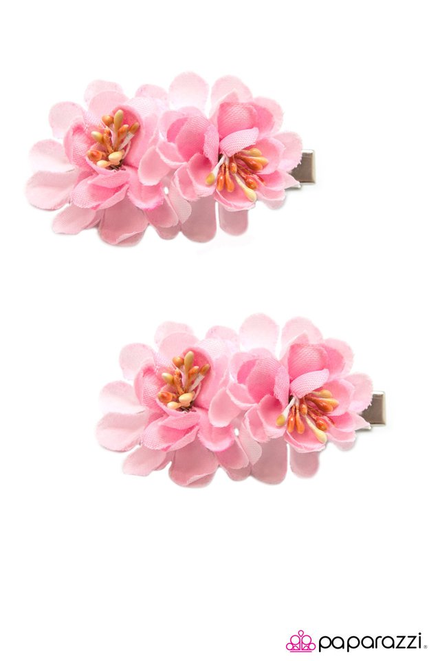 Paparazzi ♥ Strawberry Fields Forever - Pink ♥ Hair Clip
