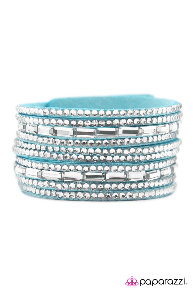 Paparazzi ♥ Name Your Price - Blue ♥ Bracelet
