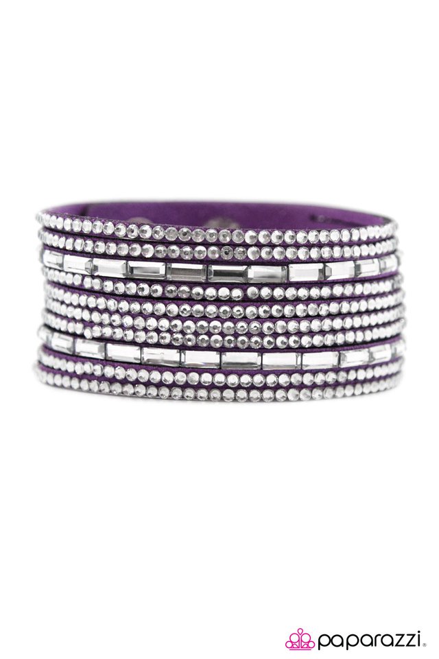 Paparazzi ♥ Name Your Price - Purple ♥ Bracelet