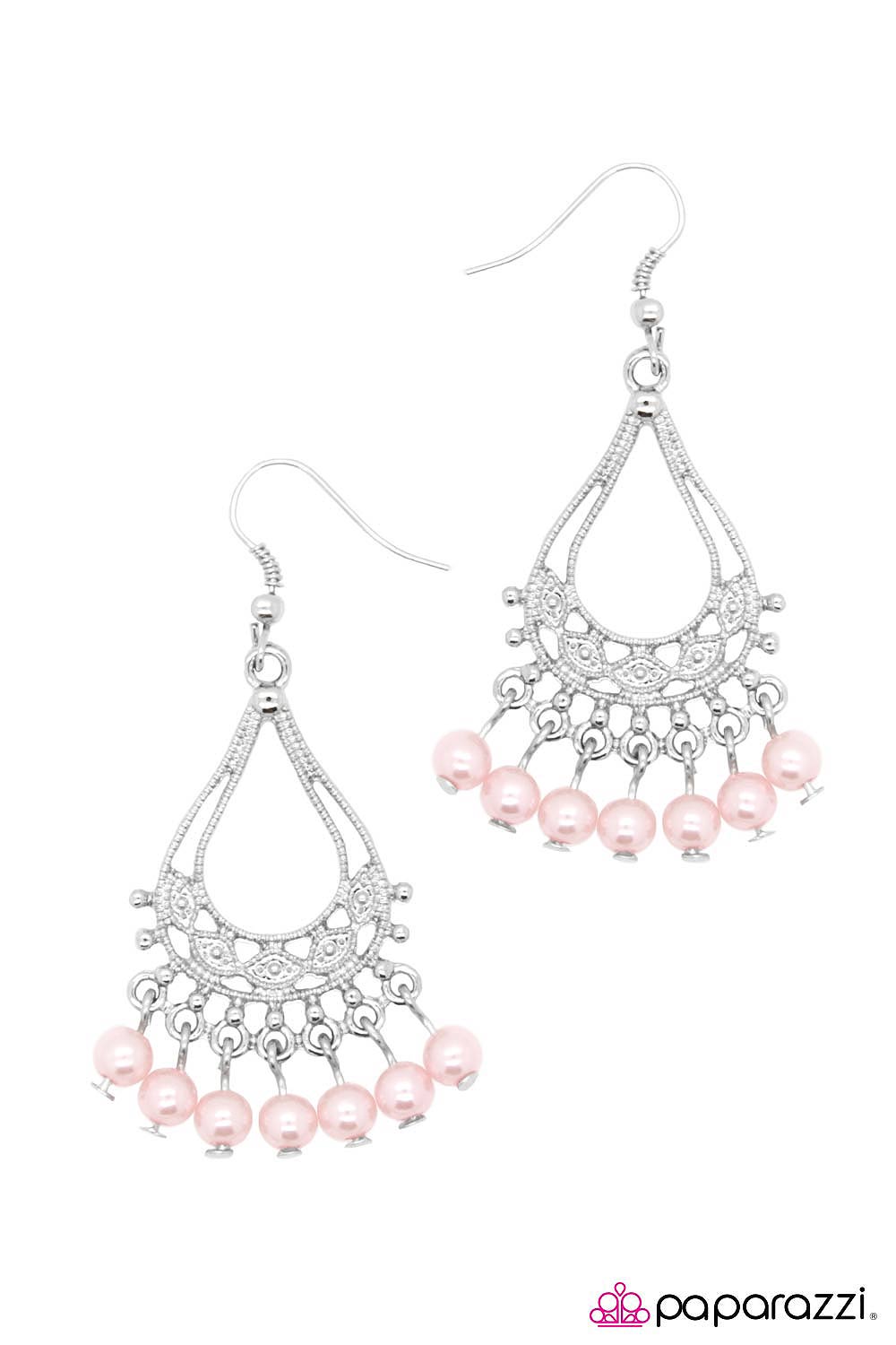 Paparazzi ♥ Ladies and Gentlemen... - Pink ♥  Earrings