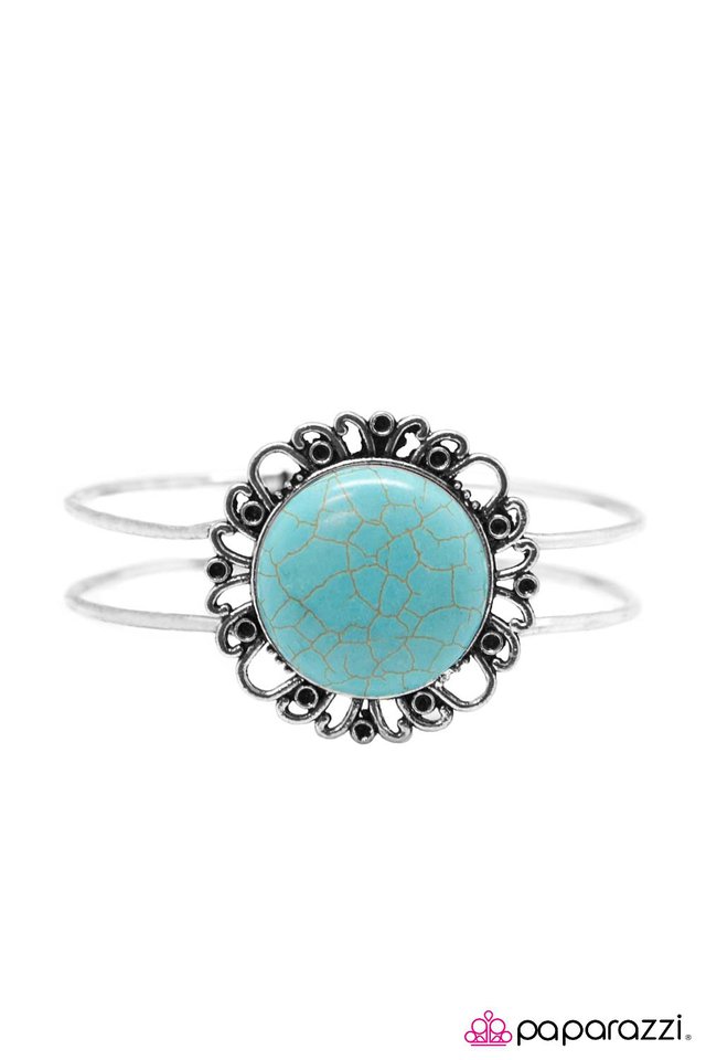 Paparazzi ♥ Sky Bar - Blue ♥ Bracelet