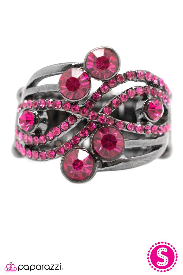 Paparazzi ♥ Dont Forget To Sparkle! - Pink ♥ Ring