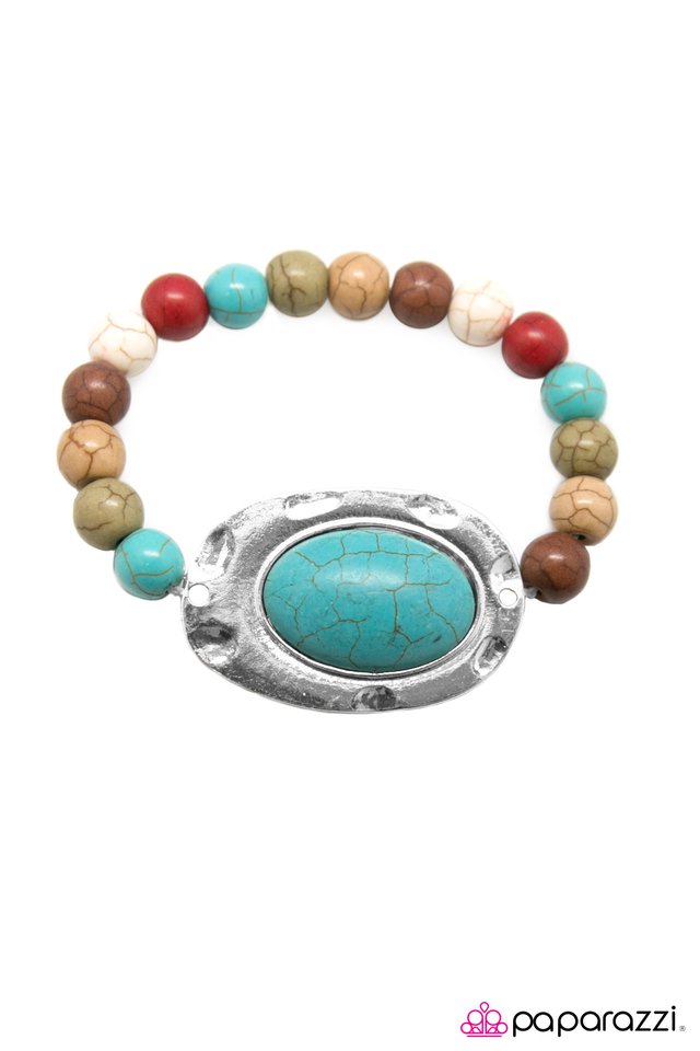 Paparazzi ♥ Lone Wolf - Multi ♥ Bracelet