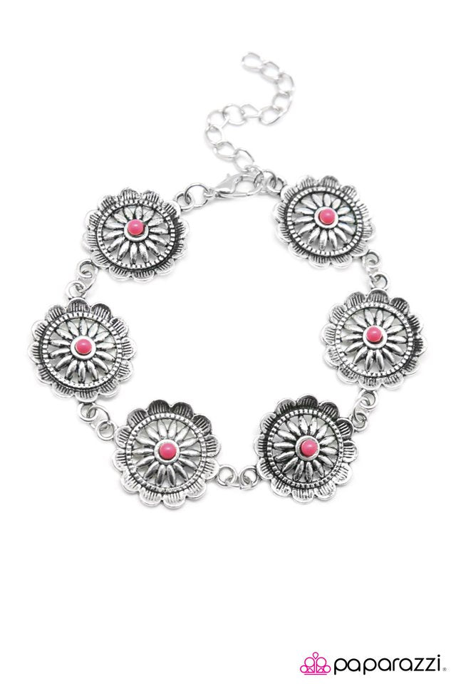 Paparazzi ♥ Mississippi Girl - Pink ♥ Bracelet