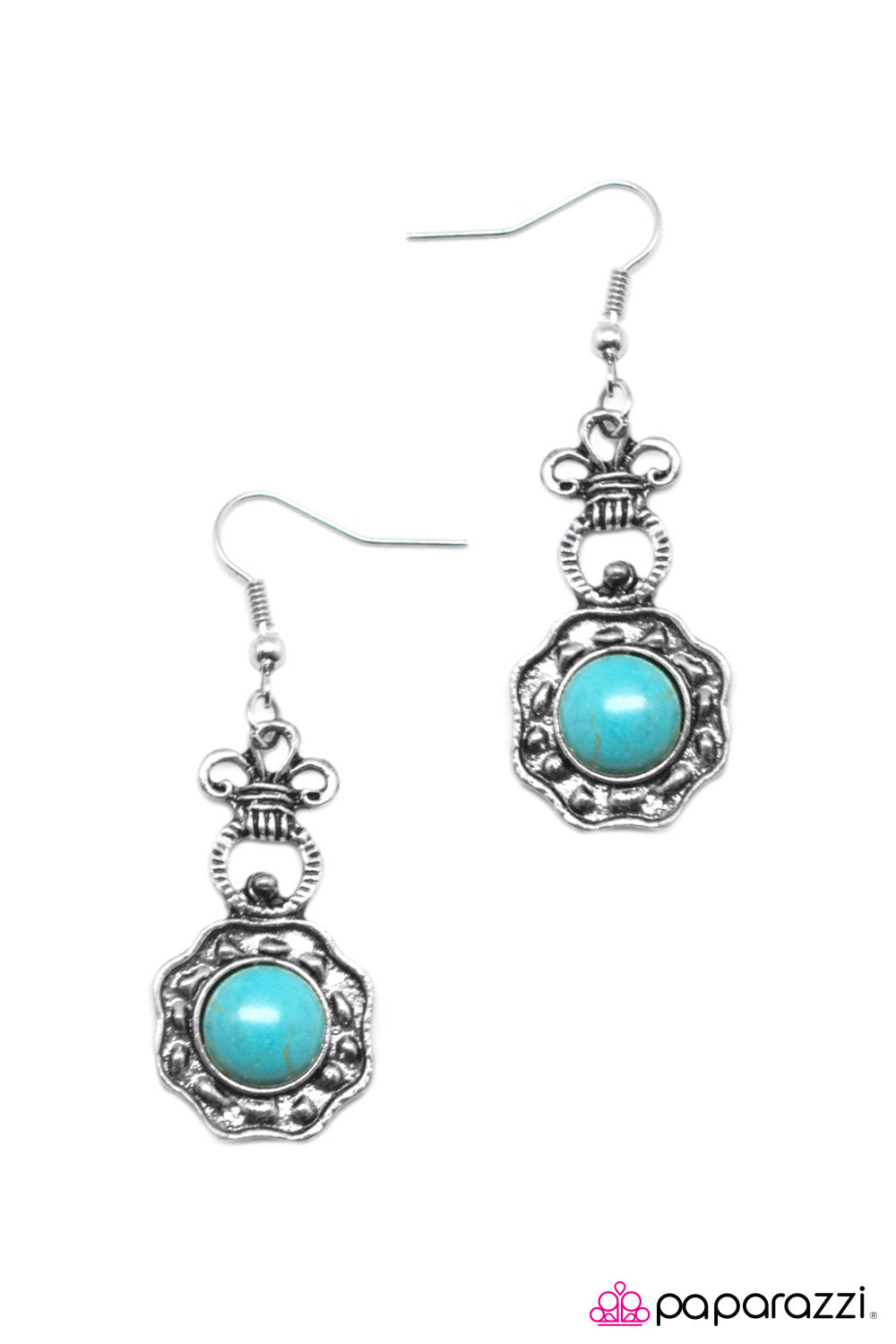 Paparazzi ♥ The Animal Kingdom - Blue ♥  Earrings