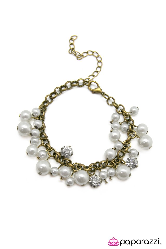 Paparazzi ♥ Mr. and Mrs. - White ♥ Bracelet