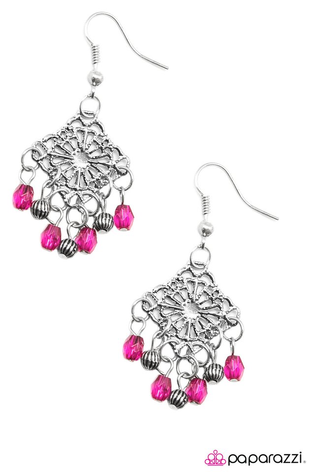 Paparazzi ♥ The Dreamer - Pink ♥ Earrings