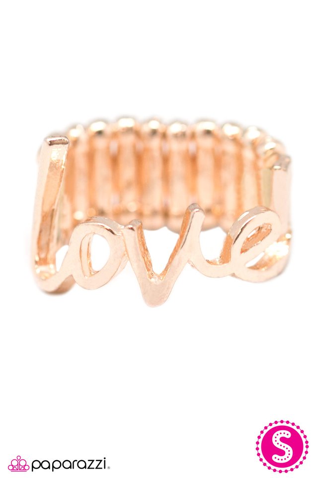 Paparazzi ♥ Young Love - Rose Gold ♥ Ring