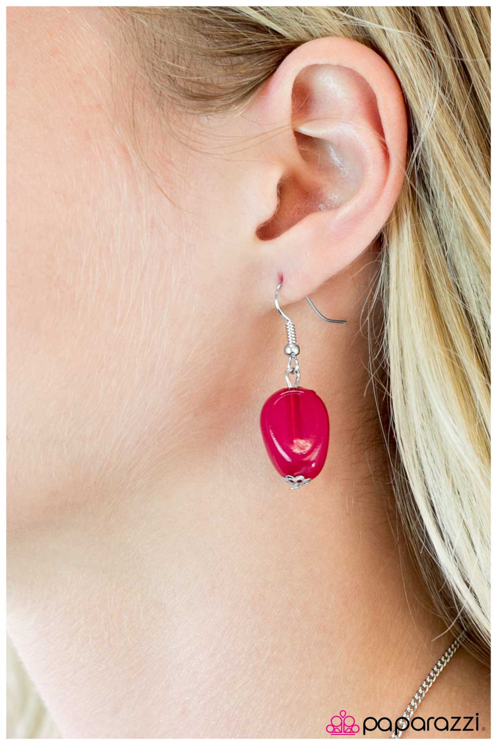 Paparazzi ♥ GLITTER-Sweet - Pink ♥  Necklace