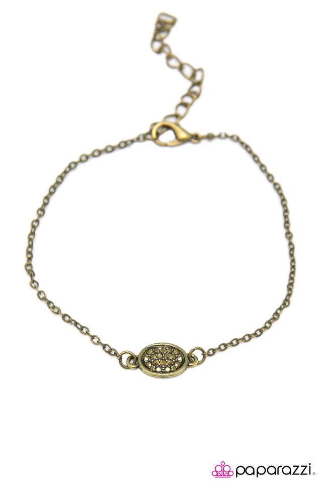 Paparazzi ♥ One Small Step - Brass ♥ Bracelet