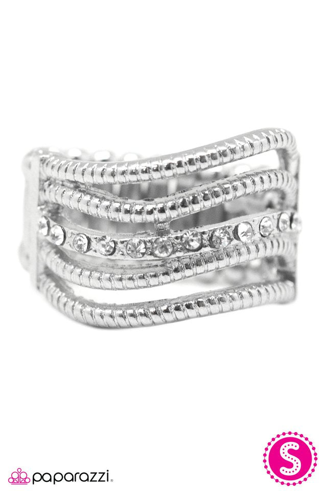Paparazzi ♥ You Are Brilliant! - White ♥ Ring