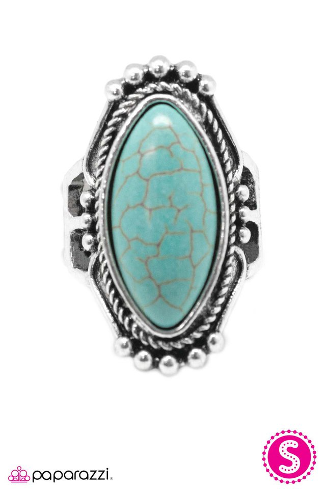 Paparazzi ♥ Long Live Cowgirls - Blue ♥ Ring
