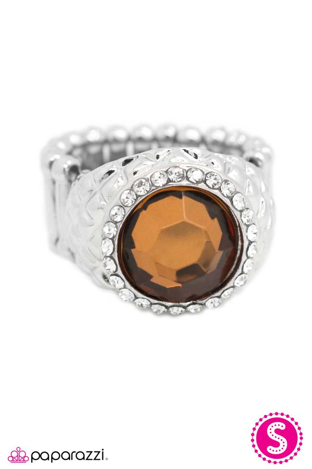 Paparazzi ♥ What A Girl Wants - Brown ♥ Ring