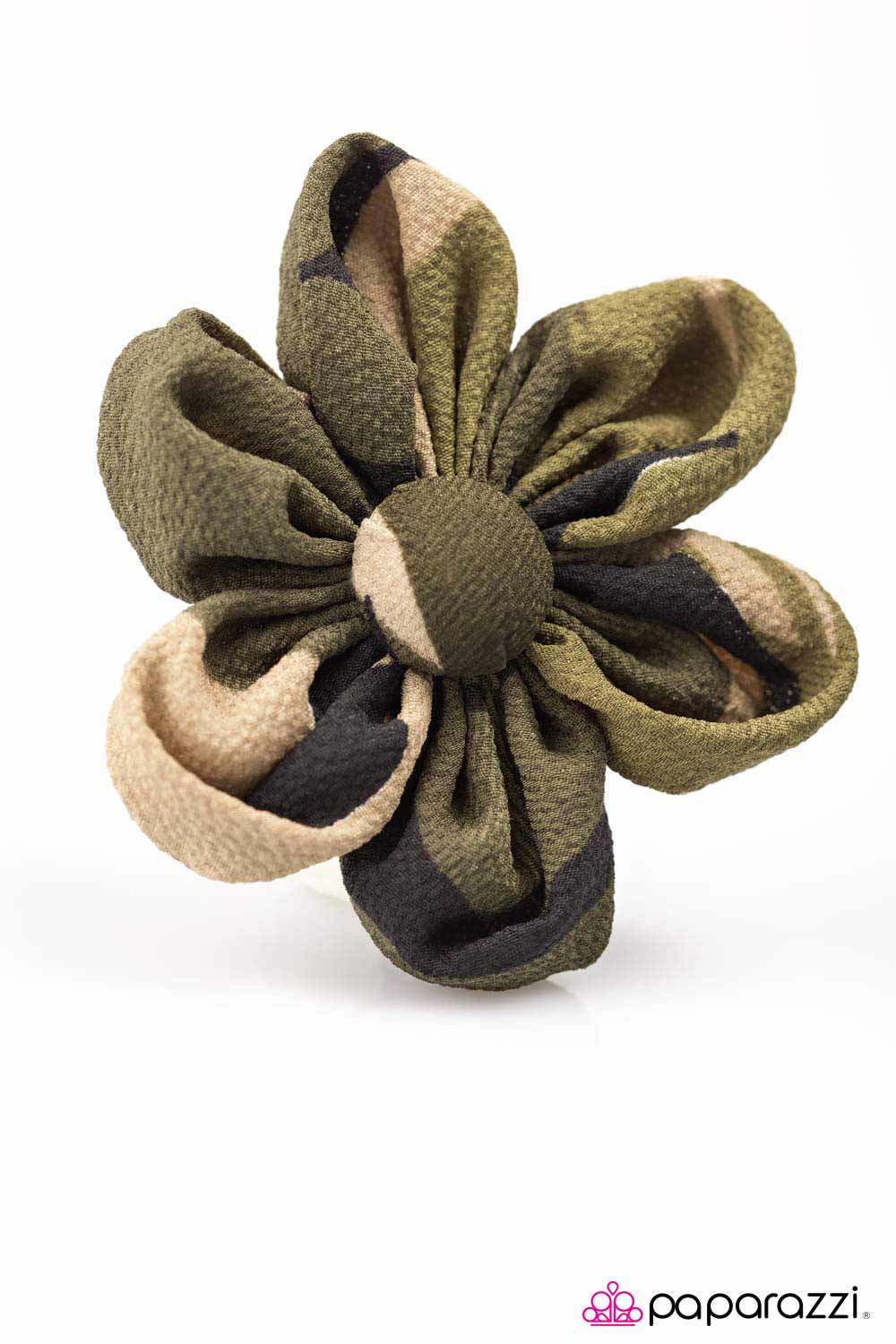 Paparazzi ♥ Hunting Season - Green ♥  Hair Clip