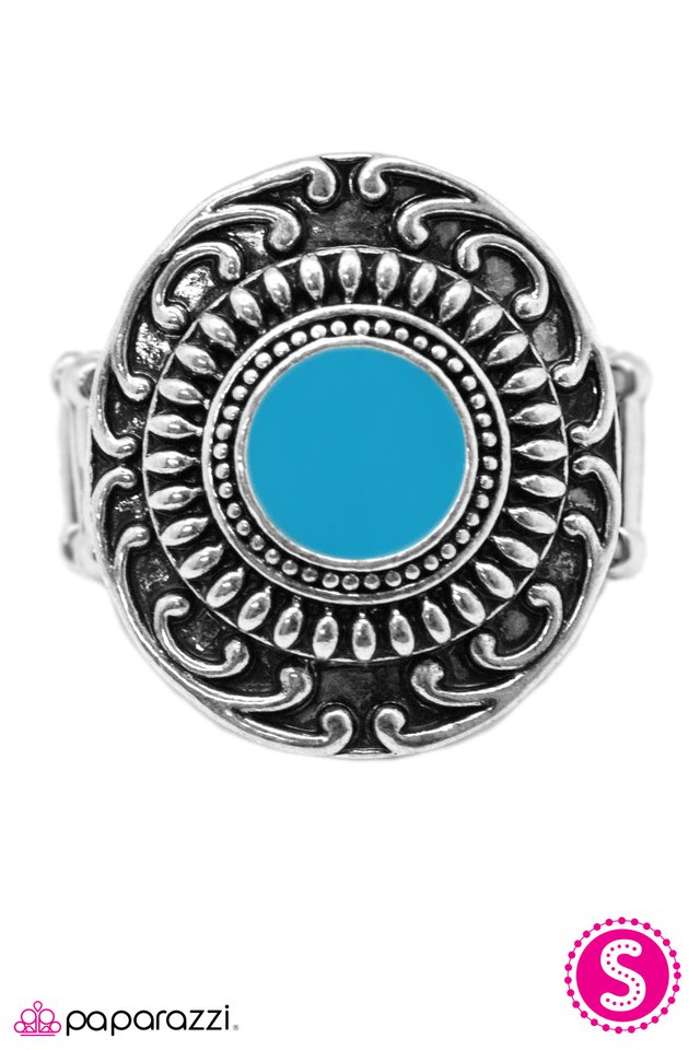 Paparazzi ♥ Just Smile and Wave - Blue ♥ Ring