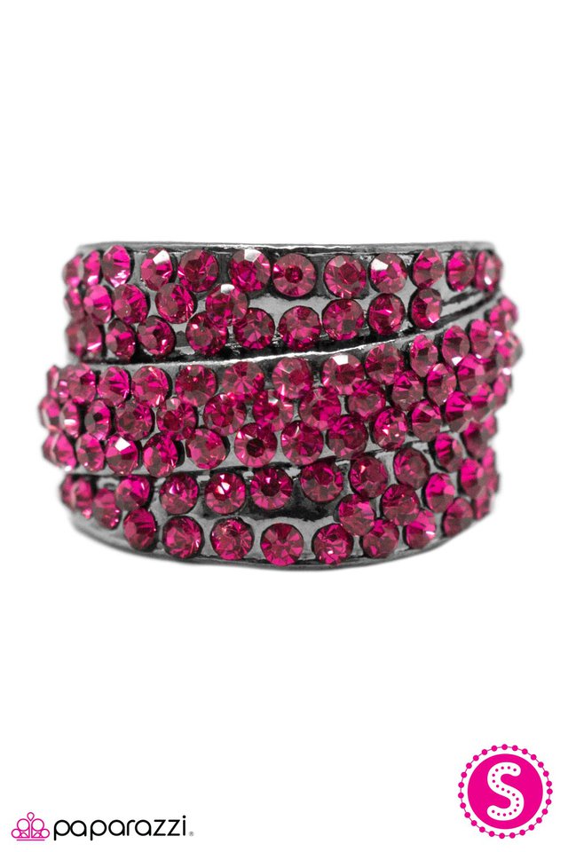 Paparazzi ♥ The Millionaires Club - Pink ♥ Ring