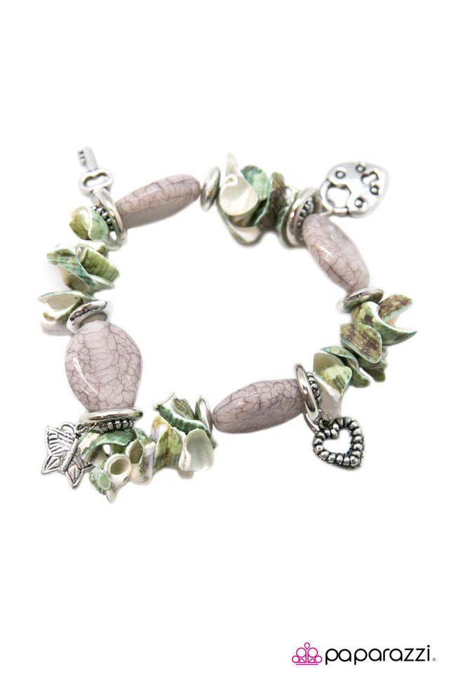 Paparazzi ♥ Shell We Dance? - White ♥ Bracelet