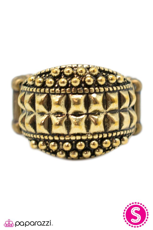 Paparazzi ♥ For What Its Worth - Brass ♥ Ring