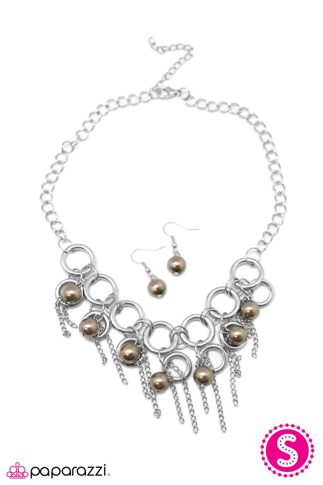 Paparazzi ♥ Lightly Tasseled - Brown ♥ Necklace