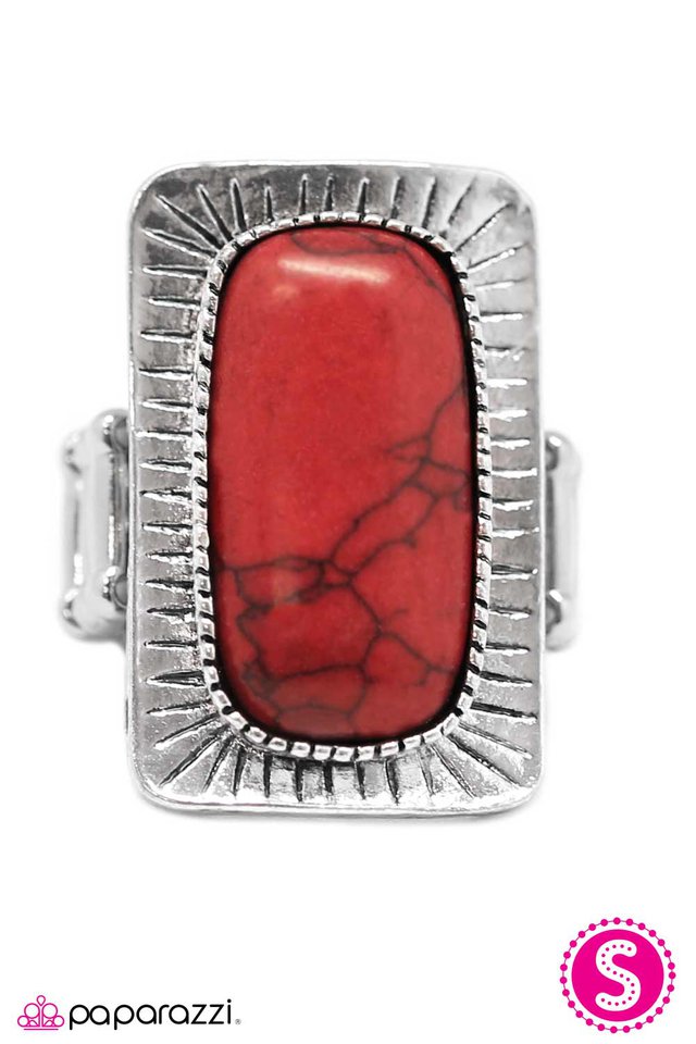 Paparazzi ♥ Cowgirl Dreams - Red ♥ Ring