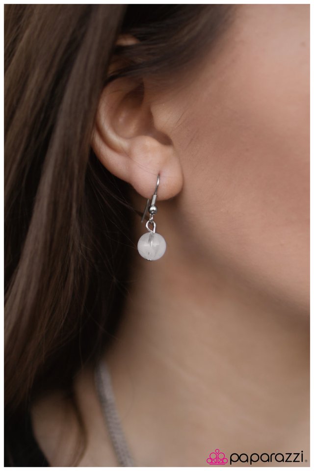 Paparazzi ♥ Our Little Secret - White ♥ Necklace