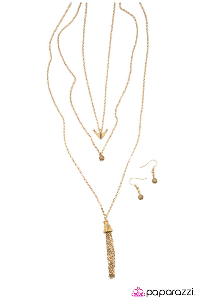 Paparazzi ♥ If The Tassel Fits - Brown ♥ Necklace
