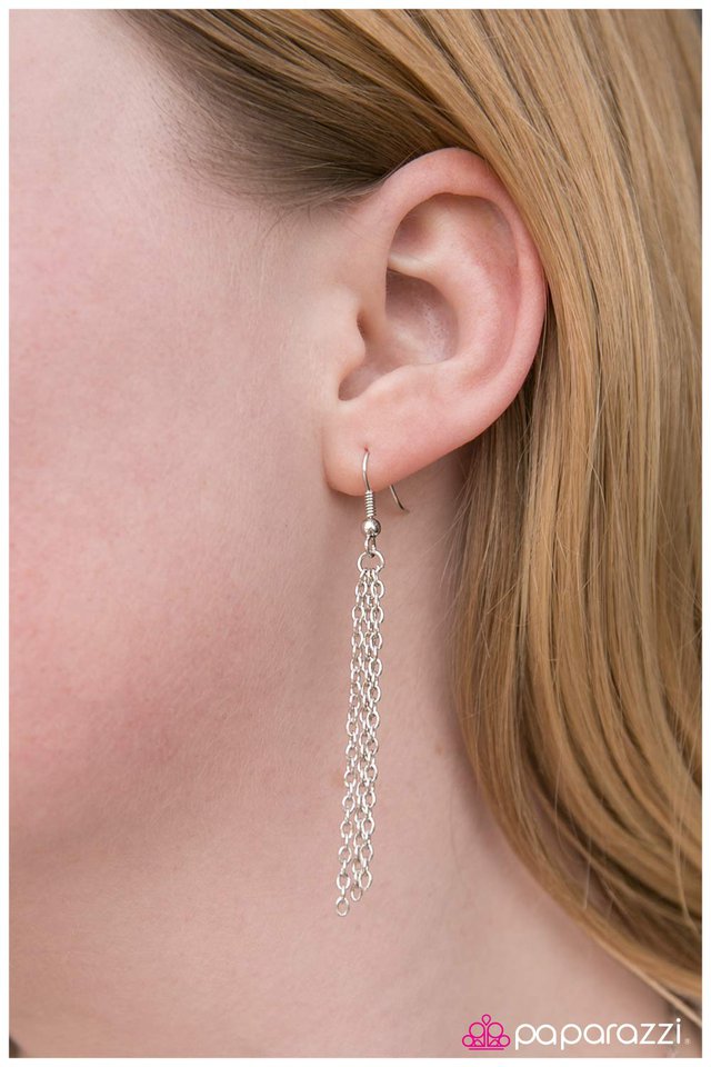 Paparazzi ♥ Out Of My Way! - Silver ♥ Necklace