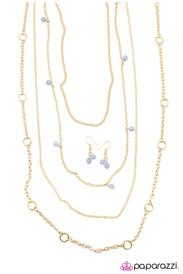 Paparazzi ♥ Do The Locomotion - Gold ♥ Necklace