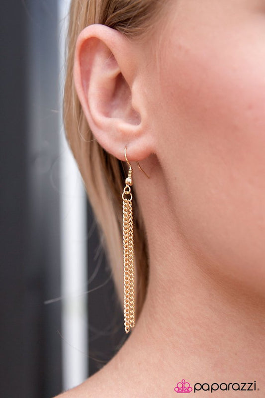 Paparazzi ♥ It All Goes To GLOW! - Brown ♥ Necklace