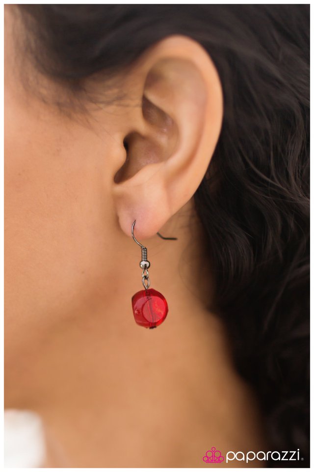 Paparazzi ♥ Home for the Holidays - Red ♥ Necklace