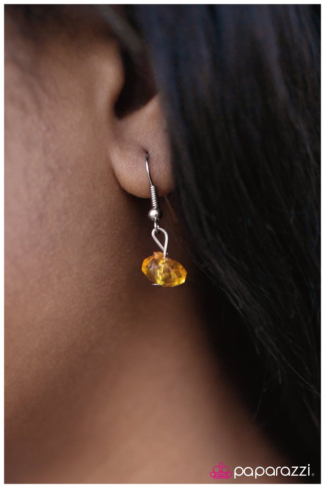 Paparazzi ♥ Adorably Artisan - Orange ♥ Necklace