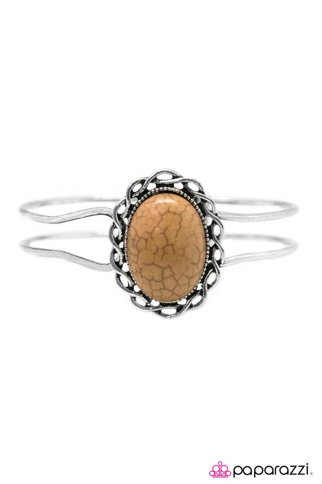 Paparazzi ♥ River Guide - Brown ♥ Bracelet
