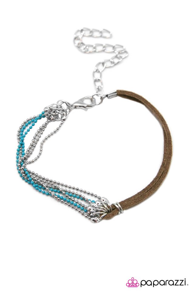 Paparazzi ♥ New Heights - Blue ♥ Bracelet
