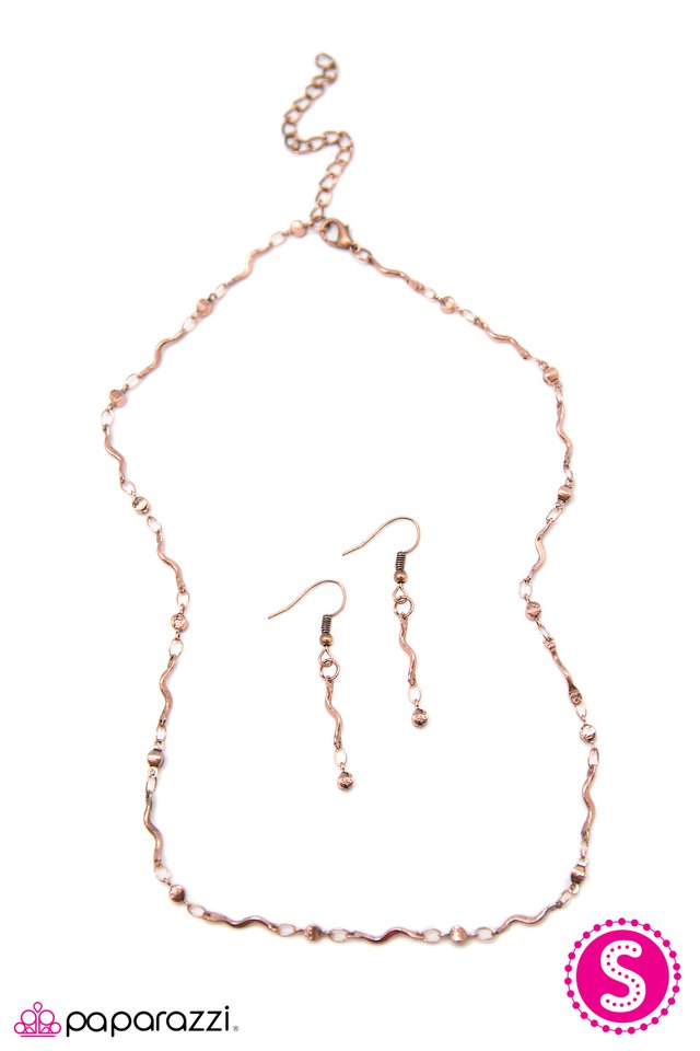 Paparazzi ♥ We Built This City - Copper ♥ Necklace