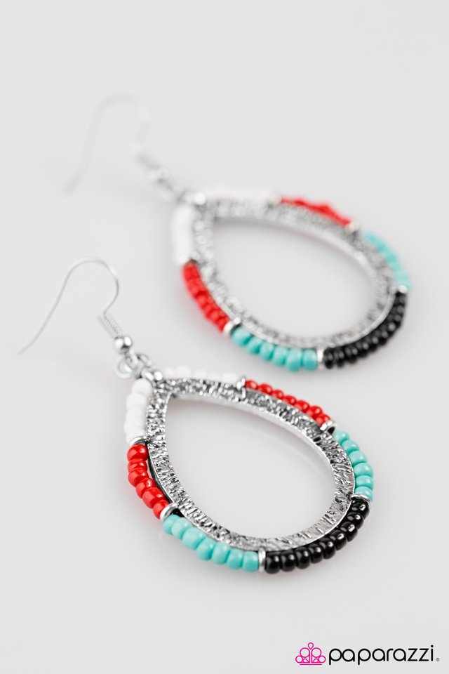Paparazzi ♥ River Walk - Multi ♥ Earrings