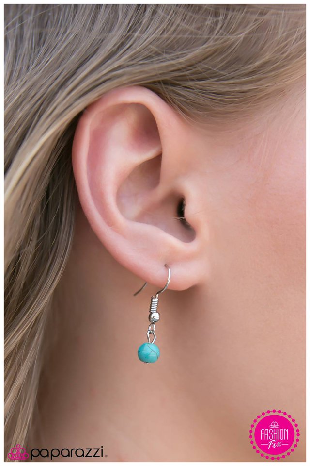 Paparazzi ♥ Natures Essence - Blue ♥ Necklace