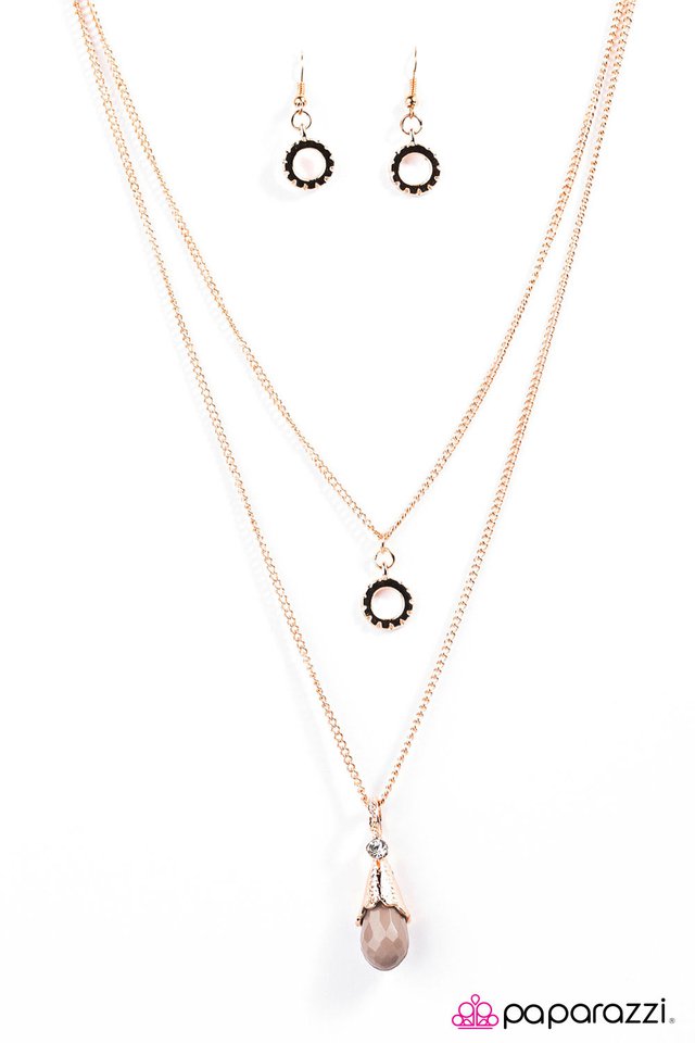 Paparazzi ♥ Top Gear - Brown ♥ Necklace