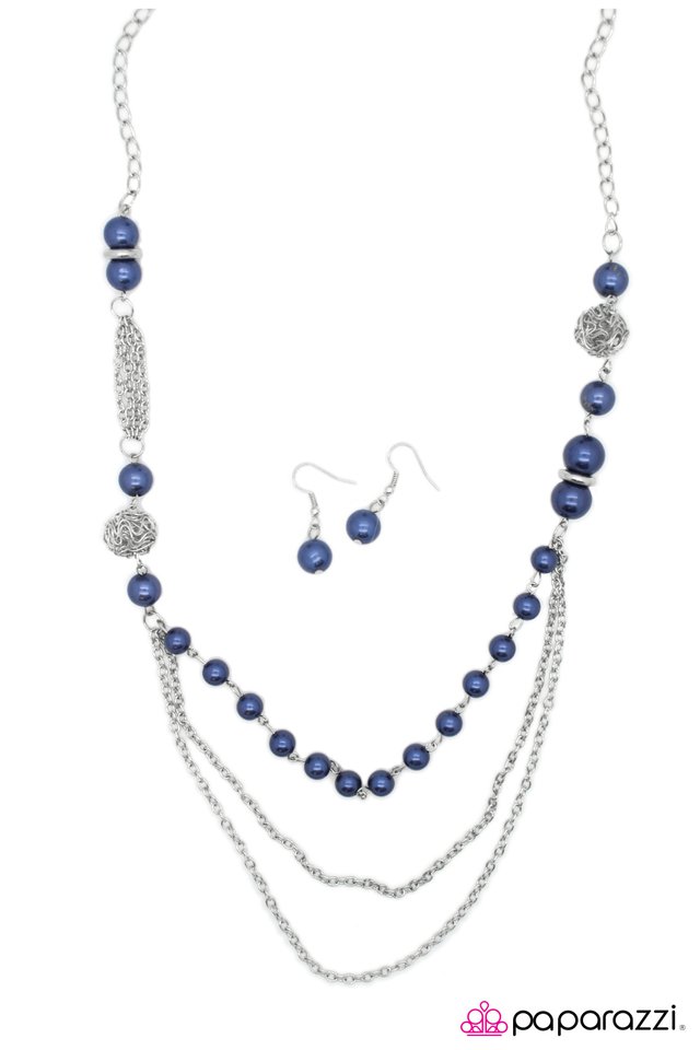 Paparazzi ♥ Well Spent - Blue ♥ Necklace