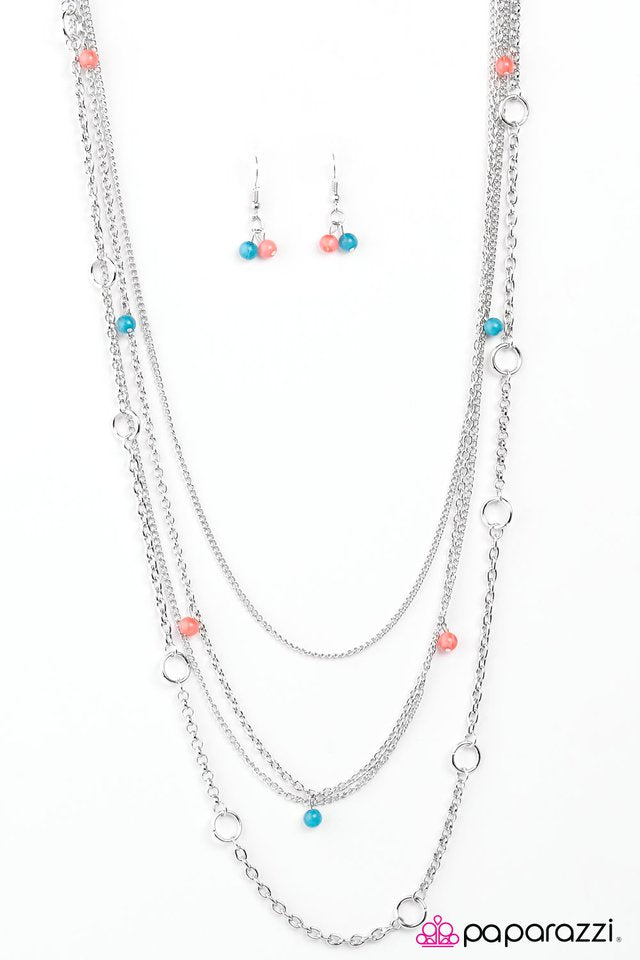 Paparazzi ♥ Do The Locomotion - Multi ♥ Necklace
