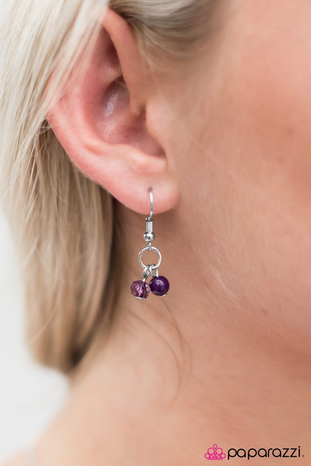 Paparazzi ♥ All The Pretty Colors - Purple ♥ Necklace