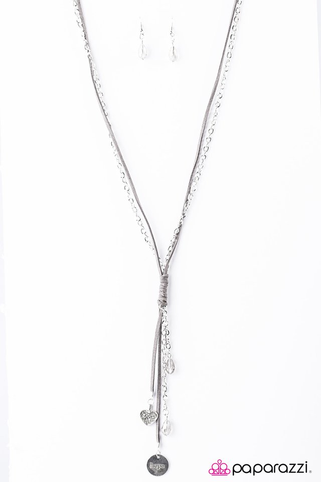 Paparazzi ♥ I Hope You Dance - Silver ♥ Necklace