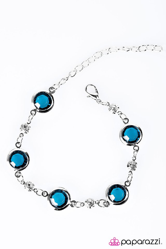 Paparazzi ♥ Glass Houses - Blue ♥ Bracelet