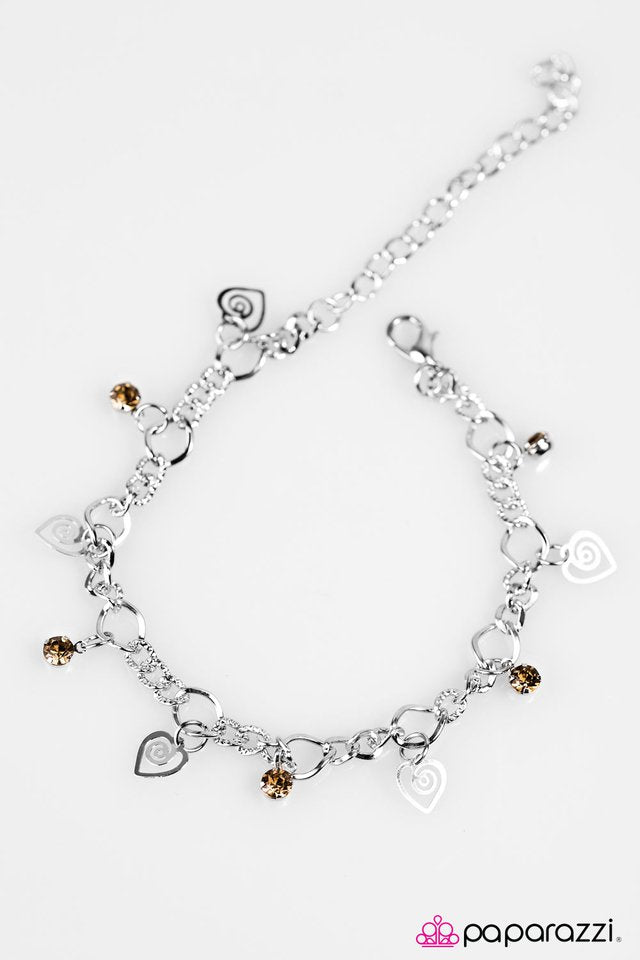 Paparazzi ♥ Let Your Heart Sing - Brown ♥ Bracelet