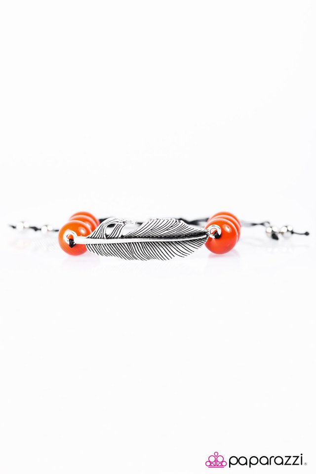 Paparazzi ♥ Bird Watching - Orange ♥ Bracelet