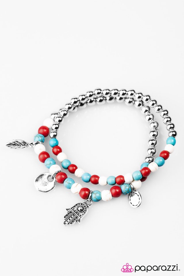 Paparazzi ♥ A Helping Hand - Multi ♥ Bracelet