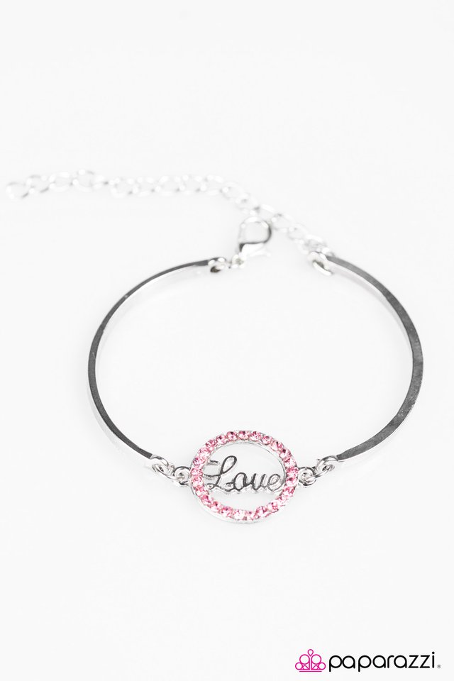 Paparazzi ♥ Love Your Story - Pink ♥ Bracelet