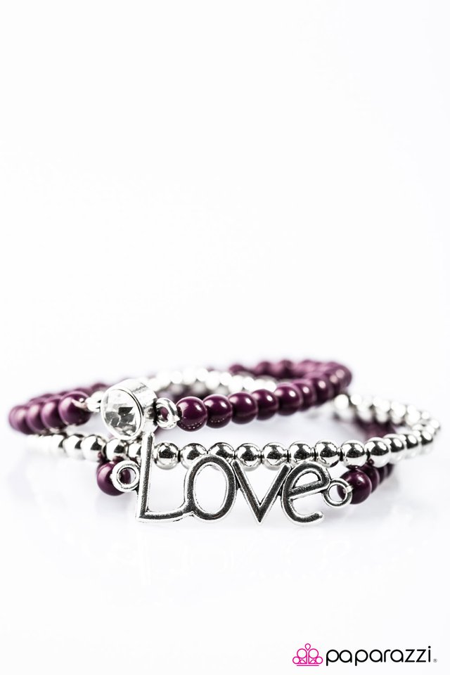 Paparazzi ♥ All is Fair... - Purple ♥ Bracelet