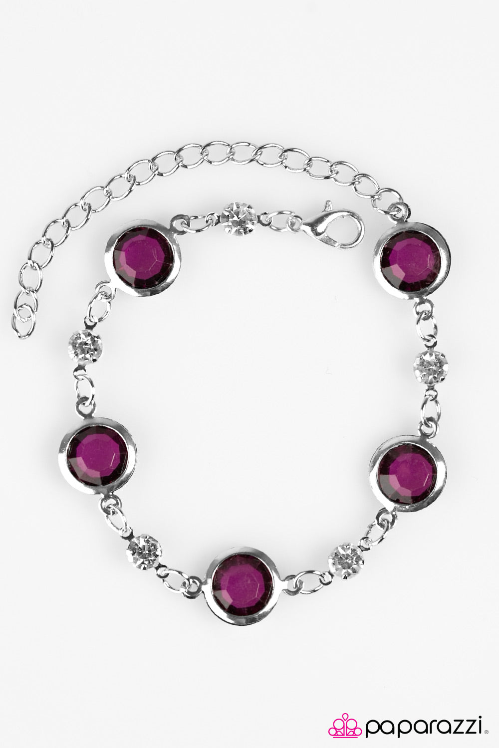 Paparazzi ♥ Glass Houses - Purple ♥  Bracelet