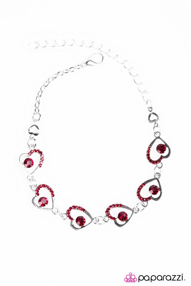 Paparazzi ♥ The Song Of The Heart - Red ♥ Bracelet